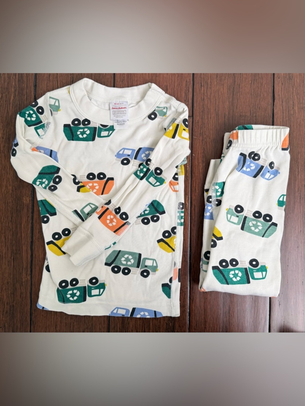 3T Hanna Andersson Truck Pajamas